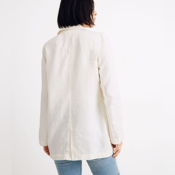 Madewell Linen Blazer - Picture 3 of 5